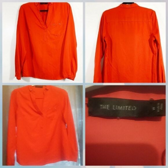 The Limited split V neck blouse - Picture 1 of 6